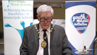 Inverclyde Music Service Christmas concert 2021 Provost